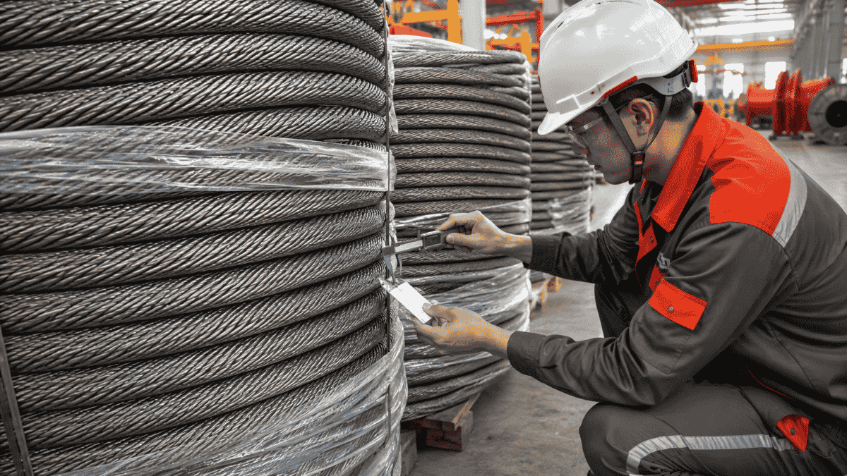 Cáp chống xoắn 19x7 và 35x7 dùng cho thiết bị nâng hạ công trình