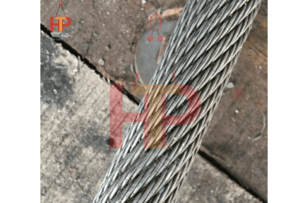 Cuộn cáp chống xoắn dùng cho cẩu tháp và công trình nền móng tại kho Hiệp Thành Phát