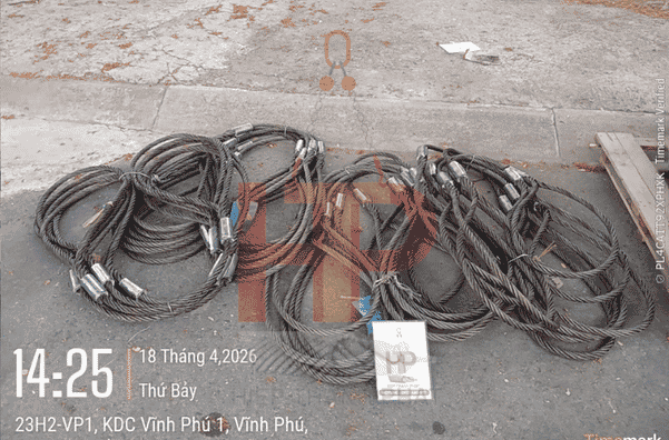 Các loại sling cẩu hàng Các loại sling cẩu hàng gồm sling cáp thép sling xích và cáp vải