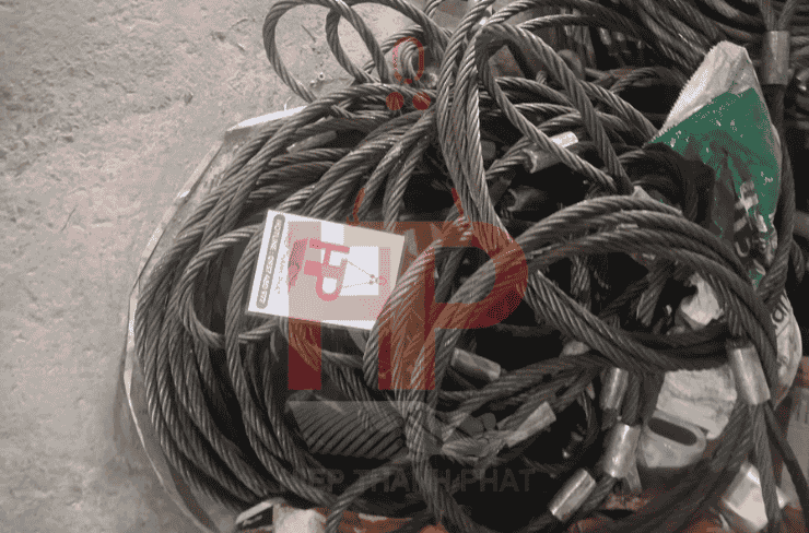 Checklist thông tin đặt sling cẩu hàng cảng