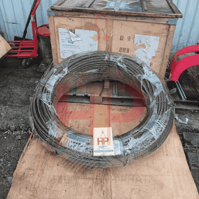 Cấu tạo cáp Universal gồm sợi thép tao cáp và lõi