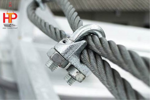 Xác định số lượng ốc phù hợp với kích thước dây cáp thép