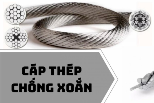 Sử dụng cáp cẩu chống xoắn để hạn chế những rủi ro không mong muốn