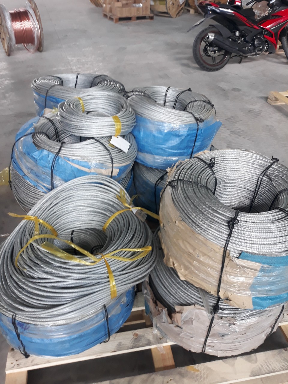 cáp bọc nhựa tại TP.HCM