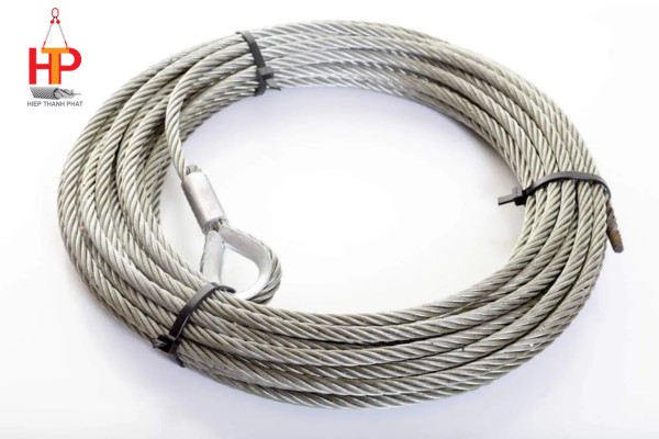 Dây cáp inox được đánh giá cao hơn về tính thẩm mỹ so với cây cáp thép